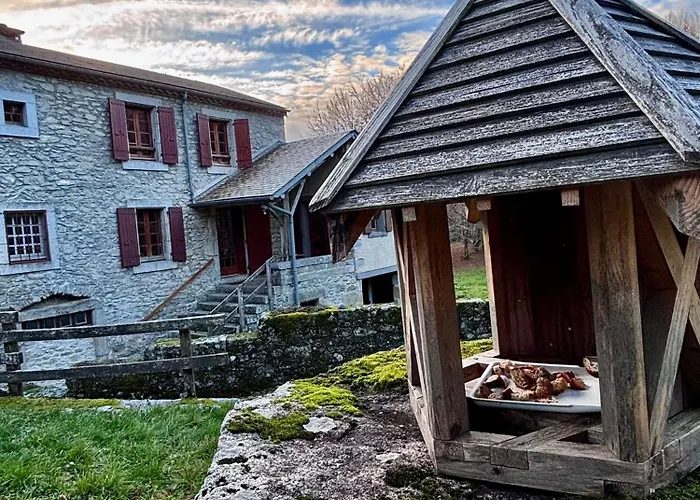 Ferienhaus Maison Au Coeur De La Foret Dans Le Sidobre - Gr36 Lacrouzette